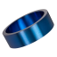 Prsteň z chirurgickej ocele - Modrá laguna - Veľkosť prsteňa: 70