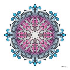 Slnečná nalepovacia mandala - M023