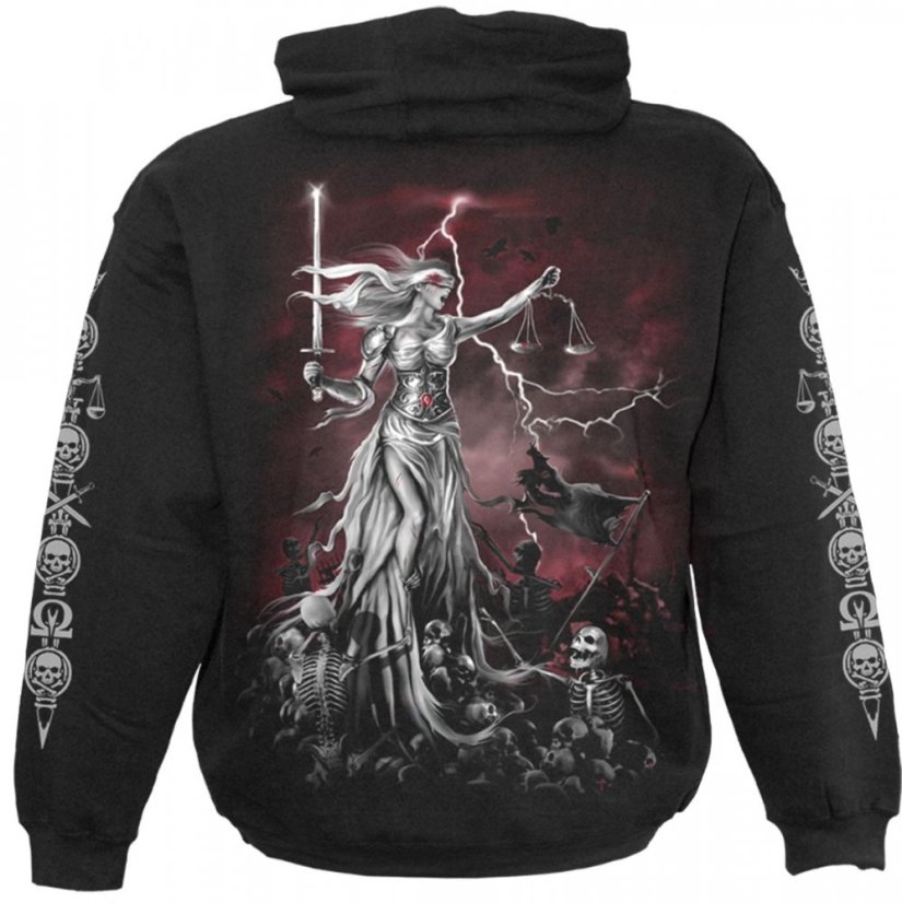 Mikina BLIND JUSTICE - Veľkosť: XXL
