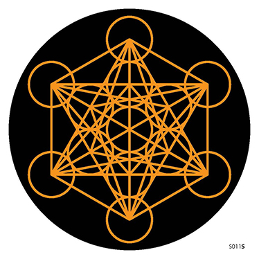 Slnečný nalepovací symbol - S011