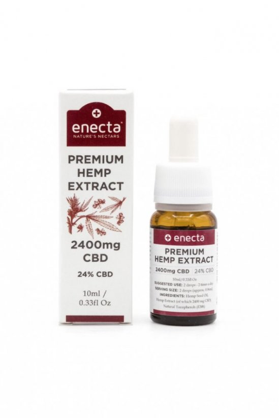 Enecta CBD Konopný olej 24%, 2400 mg, 10 ml