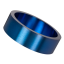 Prsteň z chirurgickej ocele - Modrá laguna - Veľkosť prsteňa: 66