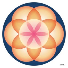 Slnečný nalepovací symbol - S003