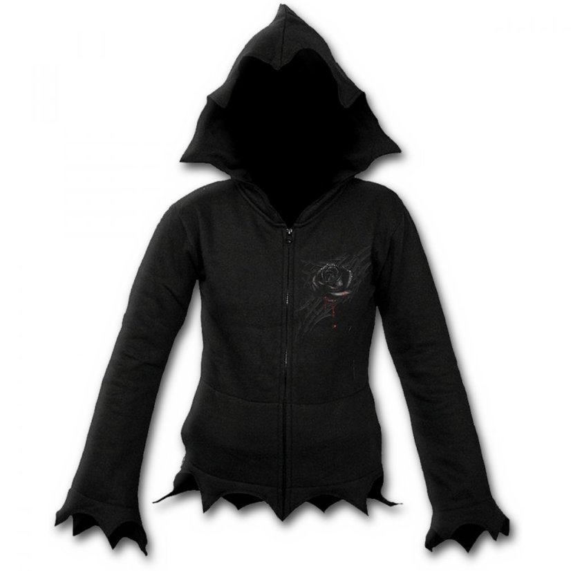 Mikina BLACK ROSE DEW