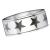 Prsteň z chirurgickej ocele - Star