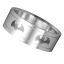Prsteň z chirurgickej ocele - Netopier - Veľkosť prsteňa: 54