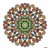 Slnečná nalepovacia mandala - M046