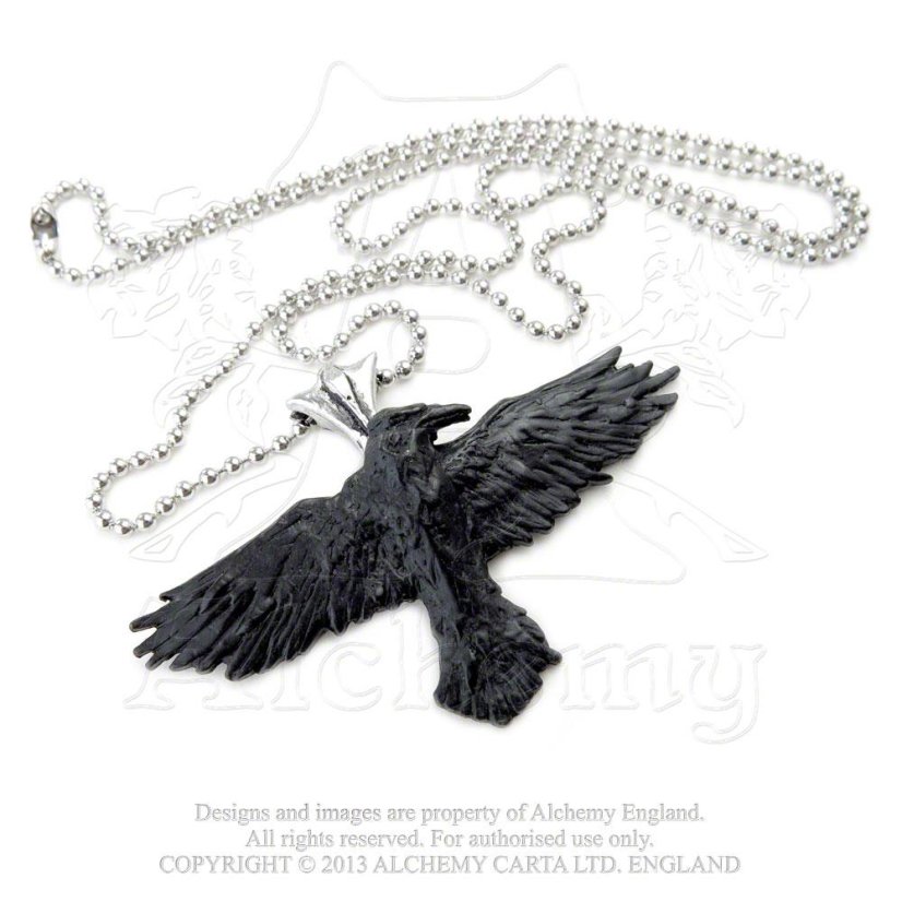Prívesok Black Raven